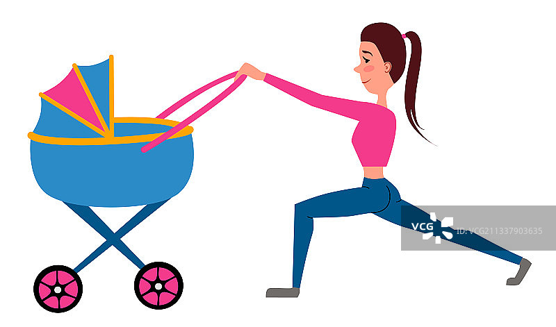 女孩运动训练图片素材