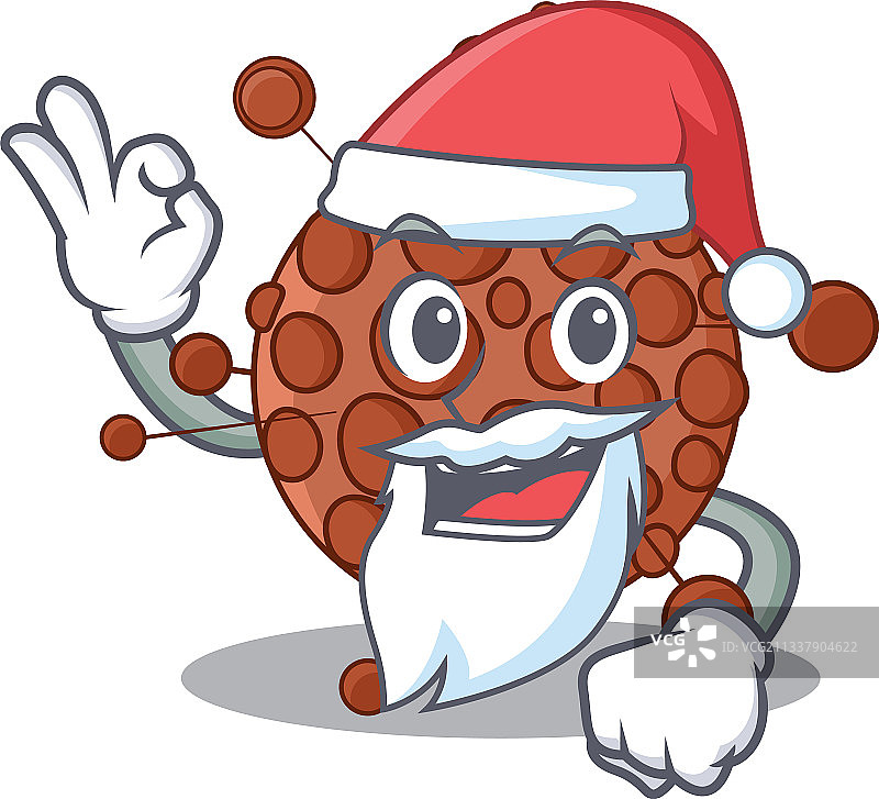 可爱的脑膜炎奈瑟菌卡通形象图片素材