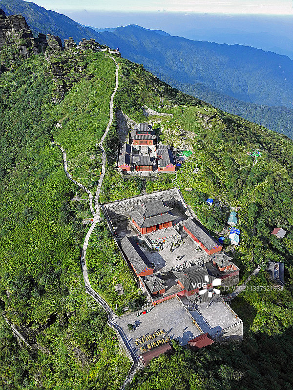 世界遗产地，贵州梵净山图片素材