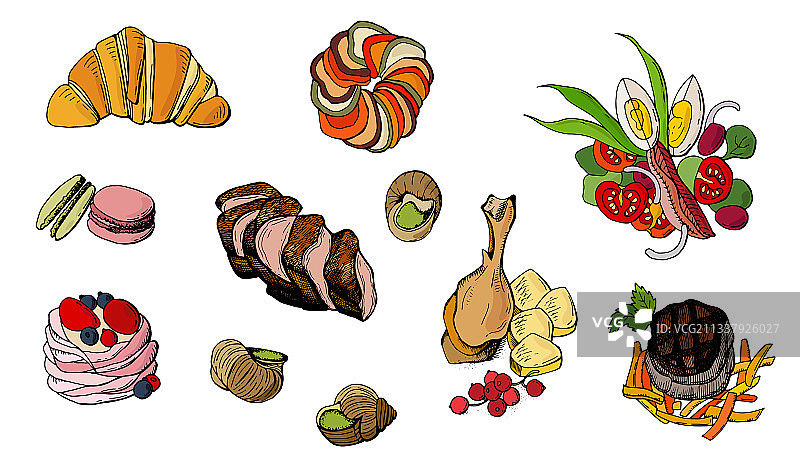 法国美食图片素材