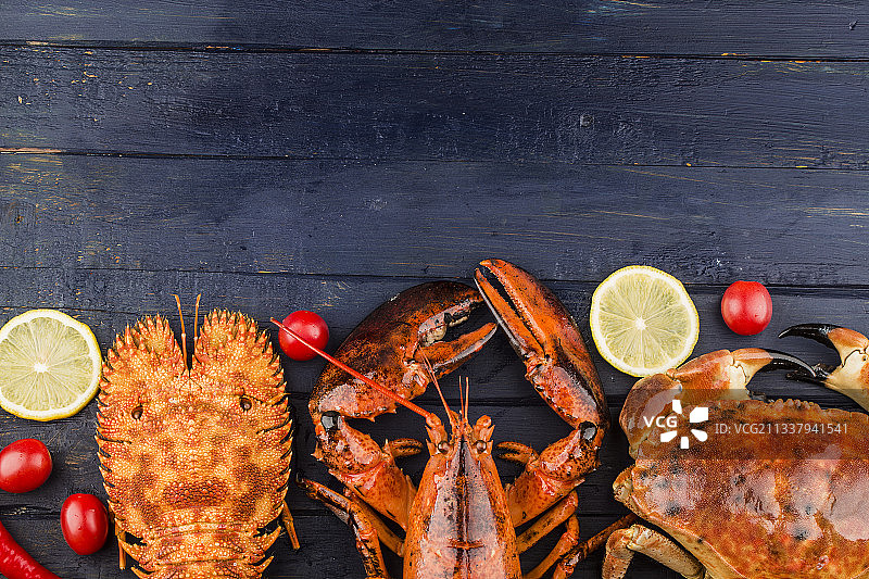 各种高档海鲜图片素材