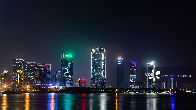 福州闽江北CBD图片素材