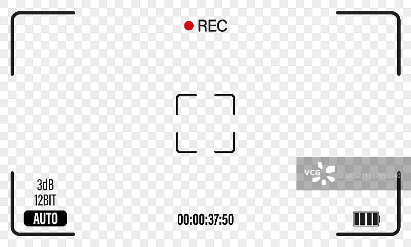 相机取景器聚焦屏幕图片素材