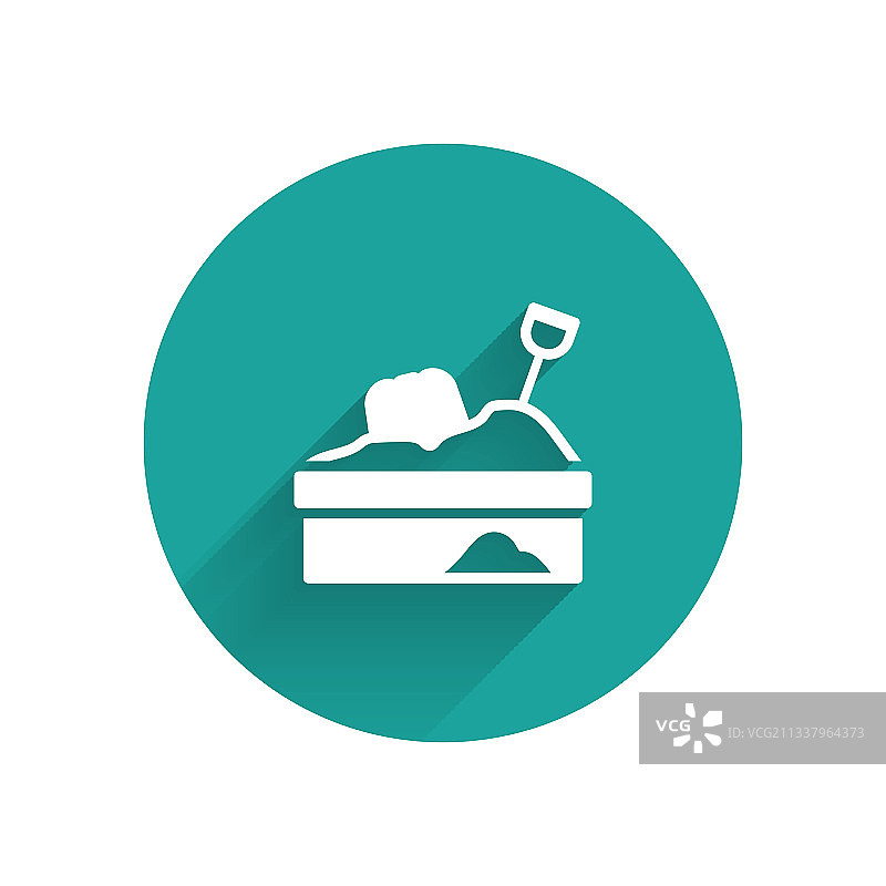 白色沙箱图标图片素材