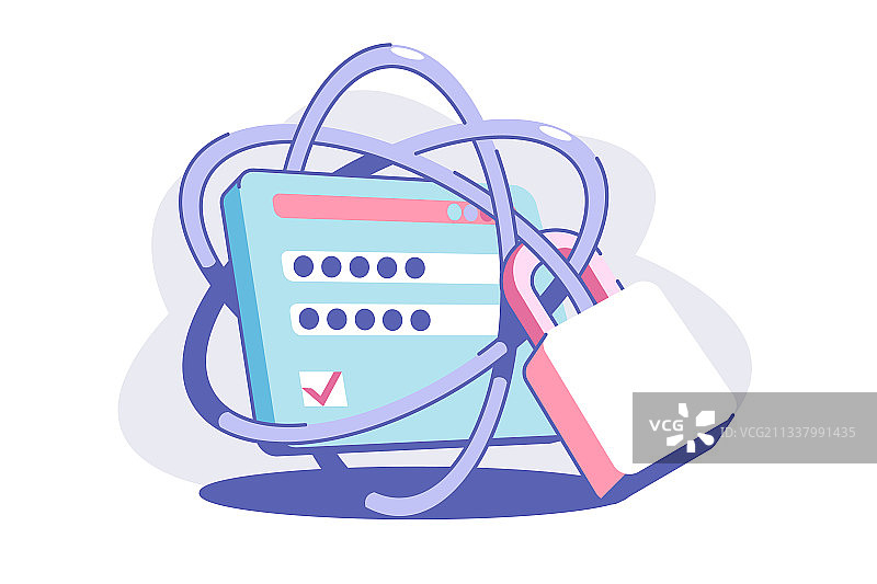 可靠的网络安全图片素材