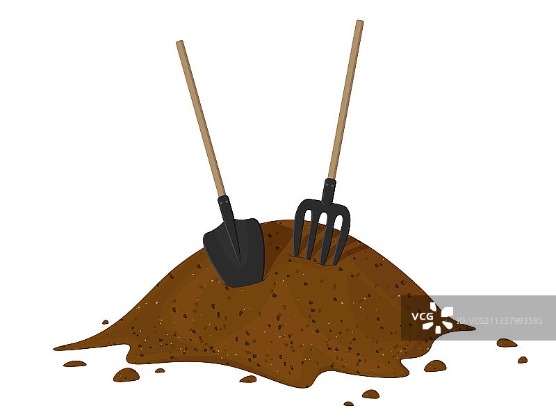 腐殖质泥炭土图片素材