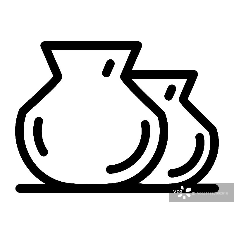 粘土罐图片素材