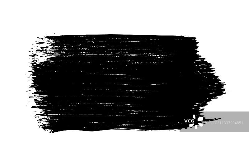 白色背景上的黑色笔触图片素材