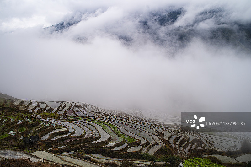 龙胜梯田图片素材