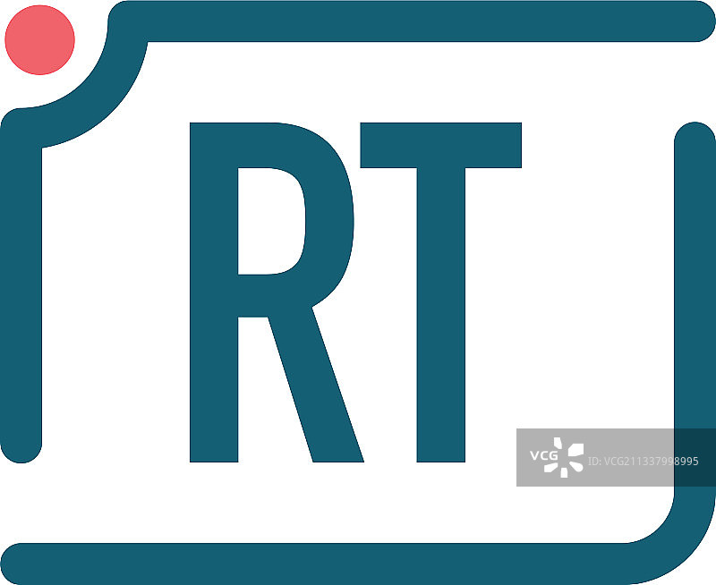 字母RT相机logo设计模板图片素材