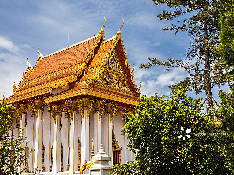 洛阳 白马寺里泰国宗教建筑图片素材