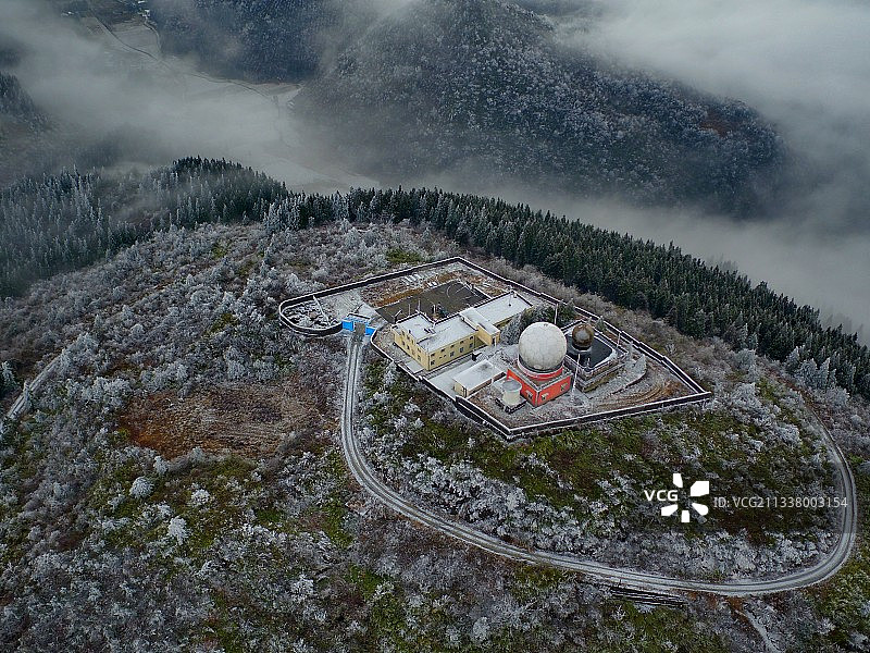 恩施新一代多普勒天气雷达站图片素材