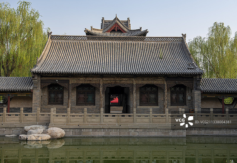 2012-05-04中国，山西省，晋中市，榆次老城，凤鸣书院图片素材