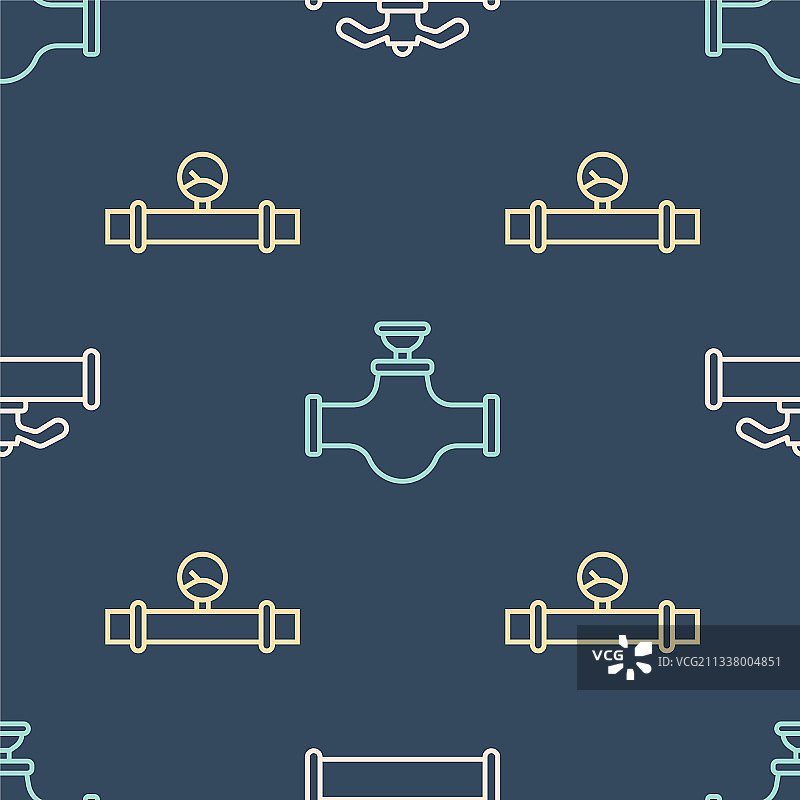 工业管道阀门系列图片素材