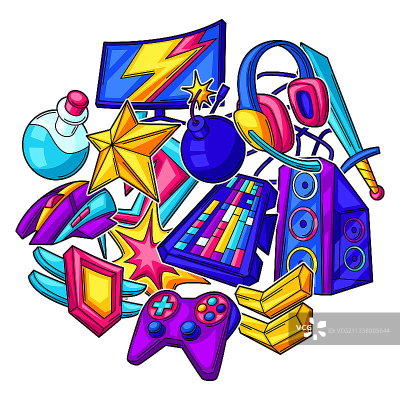 电竞游戏背景图片素材