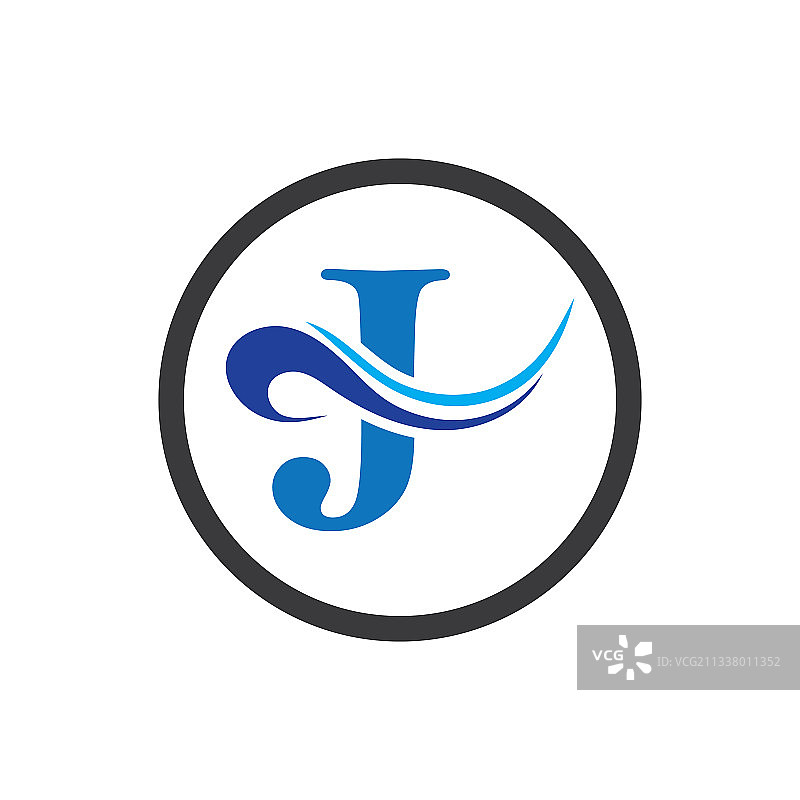 字母j标志模板图标设计图片素材