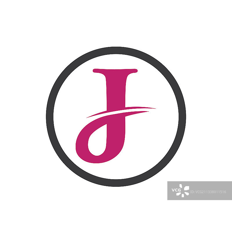 字母j标志模板图标设计图片素材