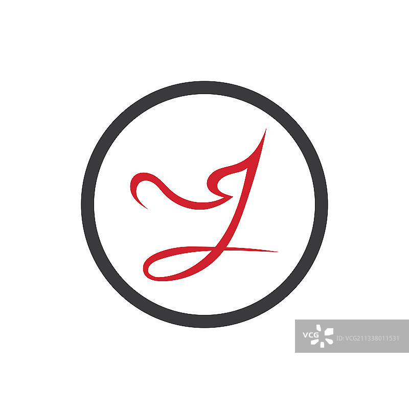 字母j标志模板图标设计图片素材