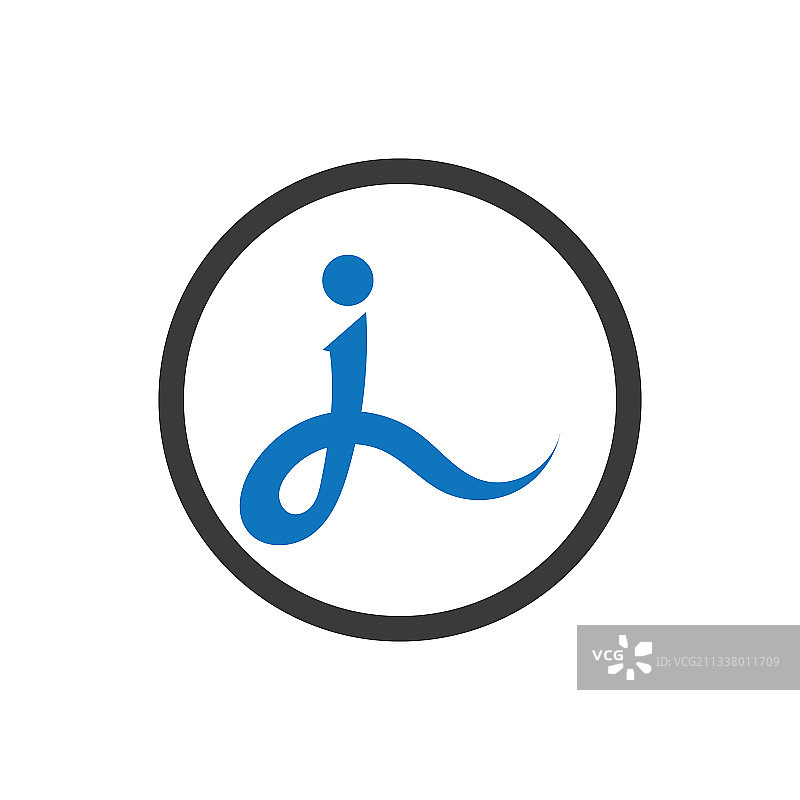 字母j标志模板图标设计图片素材