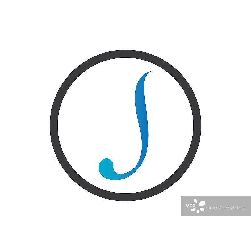 字母j标志模板图标设计图片素材