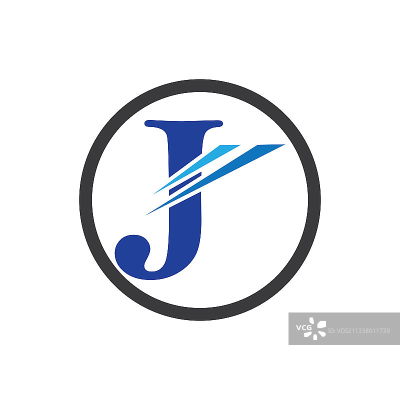 字母j标志模板图标设计图片素材
