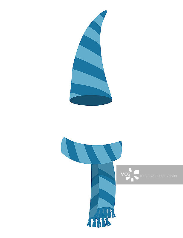 冬季保暖帽子和围巾图片素材