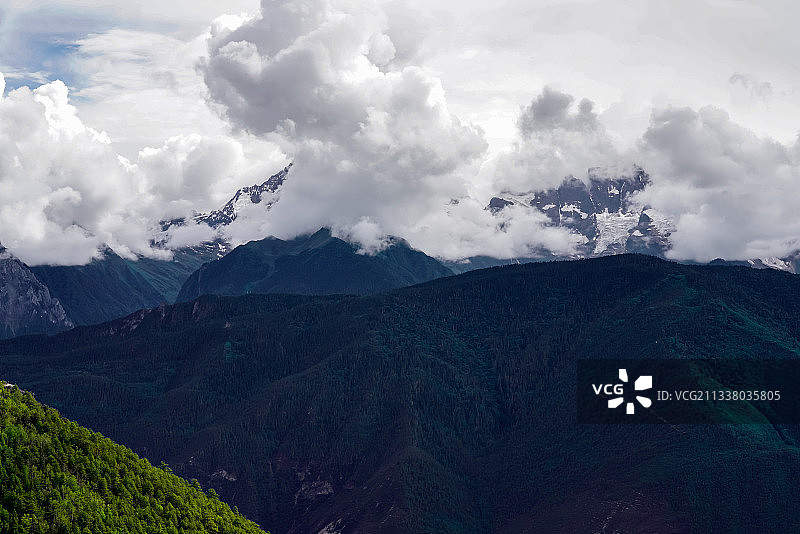 梅里雪山图片素材