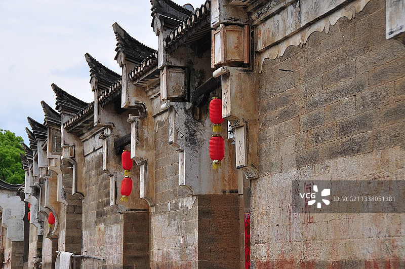 美丽乡村大余湾图片素材