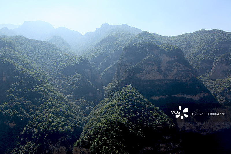 中国山西晋中市介休绵山风光图片素材