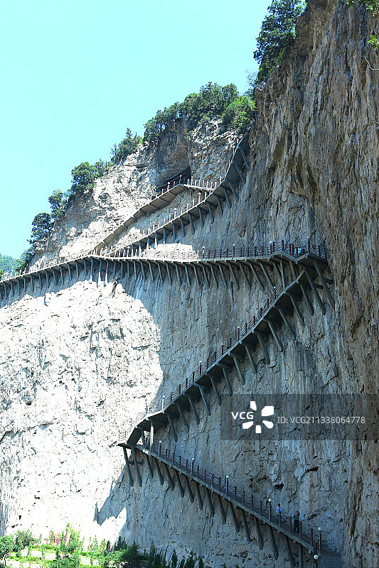 中国山西晋中市介休绵山风光图片素材