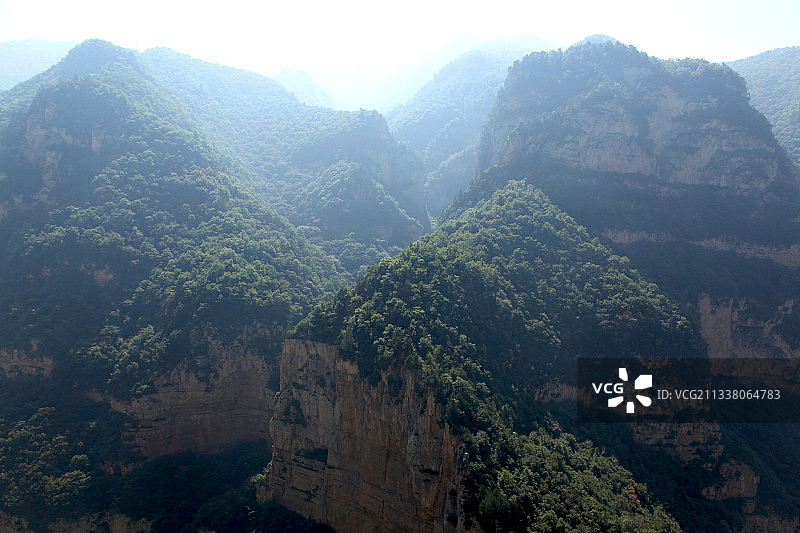 中国山西晋中市介休绵山风光图片素材