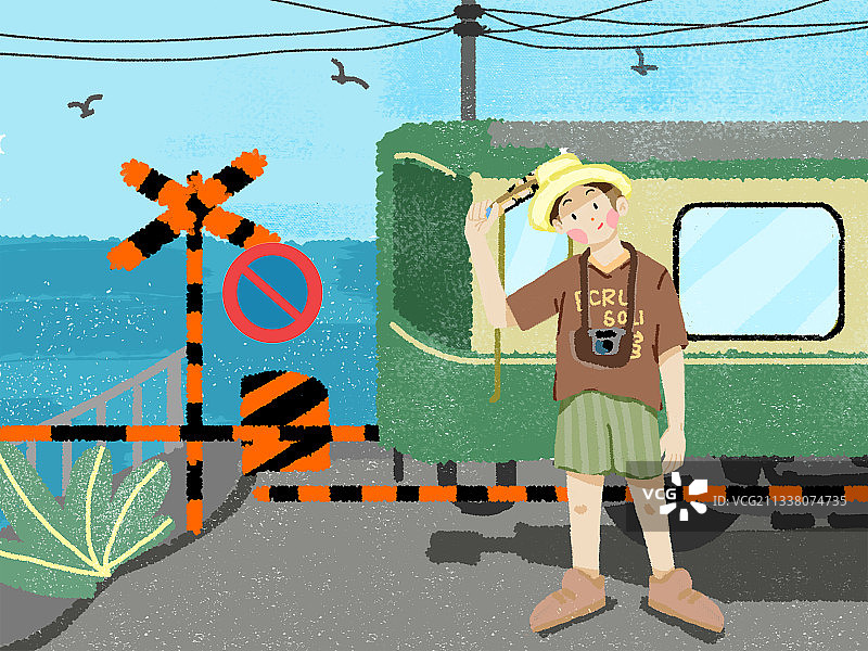 海边度假图片素材