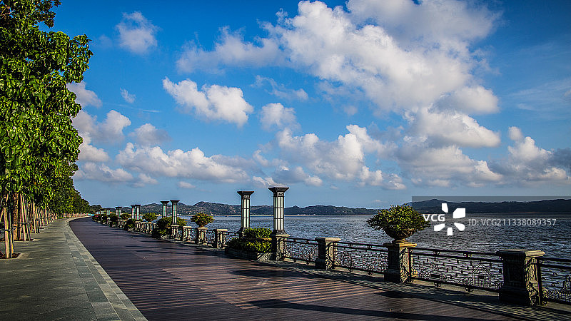 广东省汕尾城区步行街图片图片素材