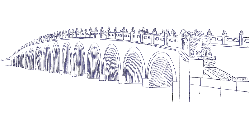 元素：卢沟桥图片素材