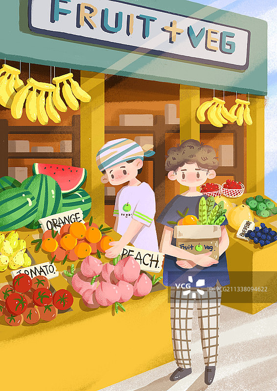 果蔬店图片素材