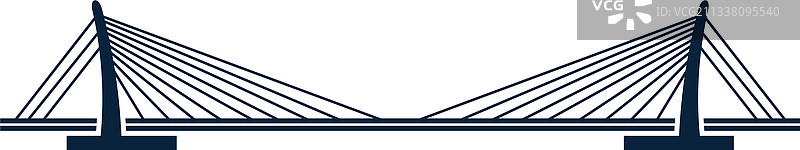 创意桥梁Logo设计图片素材