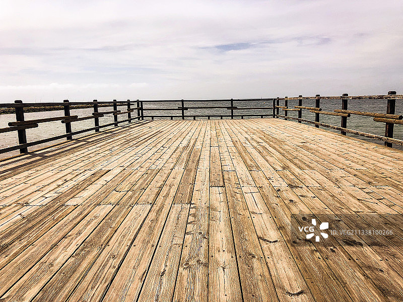 西班牙阿利坎特圣波拉码头海景图片素材