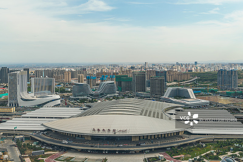 乌鲁木齐火车站图片素材