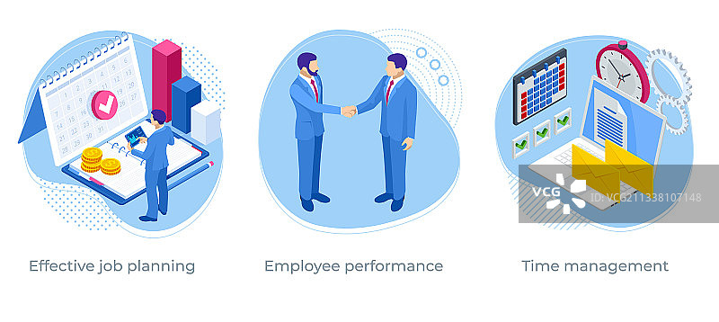 2.5D财务管理会计图片素材