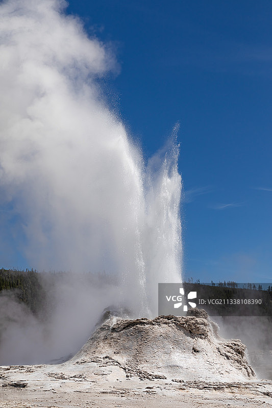 美国大陆分水岭步道温泉景观图片素材