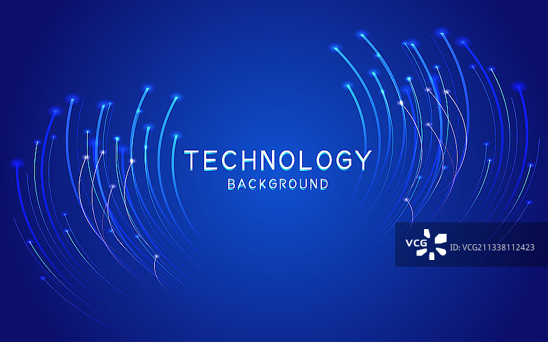 科技背景线条未来创新科学技术矢量海报素材图片素材