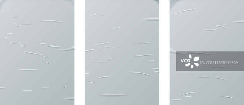 白色背景上的胶合纸张图片素材