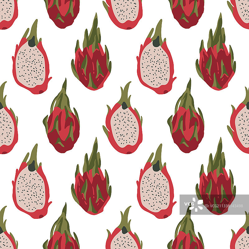 火龙果花夏季图案图片素材