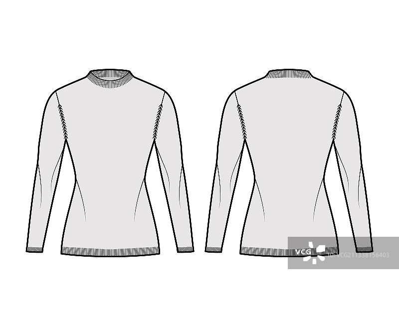 渔夫毛衣技术时尚图片素材