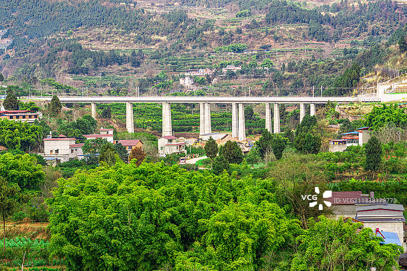 成都东部新区丹景轨道交通图片素材