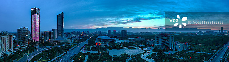 2021银川之夜图片素材