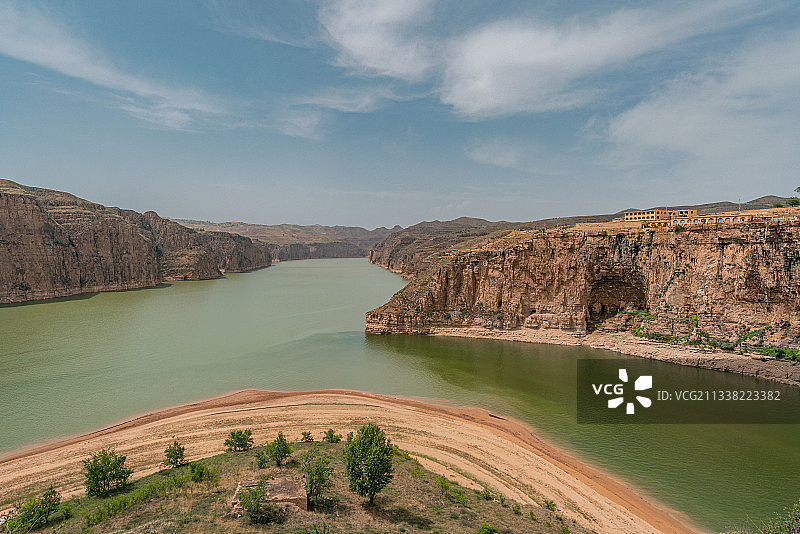 山西偏关老牛湾乾坤湾景观图片素材