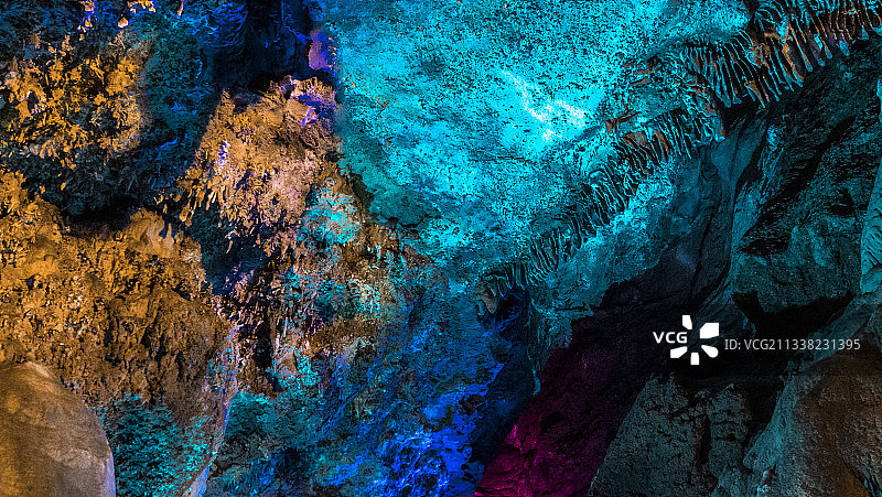 栾川鸡冠洞 溶洞奇观图片素材