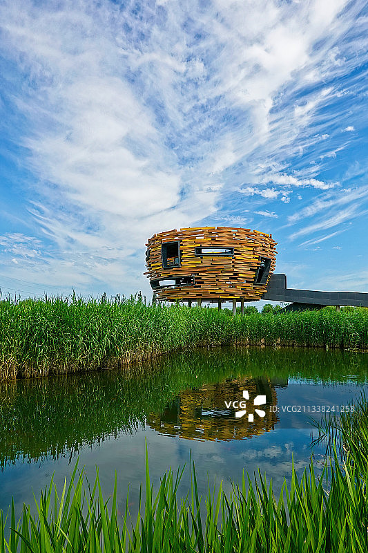 温榆河公园风光图片素材