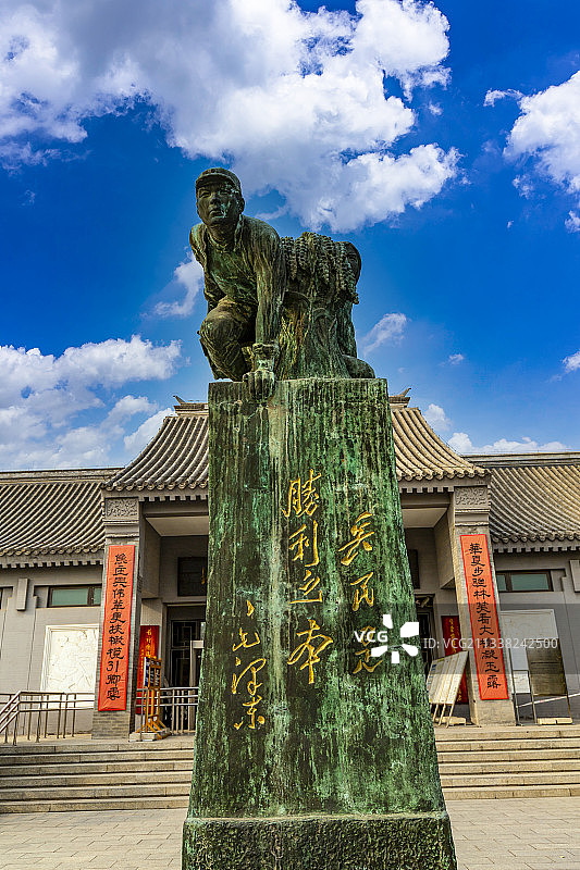 北京焦庄户地道战遗址纪念馆外景图片素材